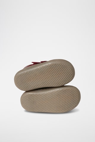 Bottines en nubuck - Bordeaux