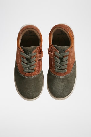 Baskets en nubuck - Marron