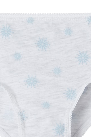 3 culottes Elsa La Reine des Neiges Disney - Bleu et blanc