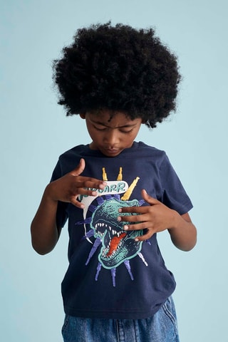 T-shirt - Bleu marine