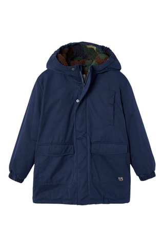 Parka à capuche - Bleu marine