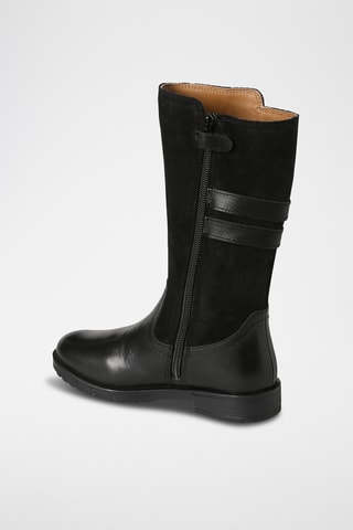 Bottes en cuir - Noir