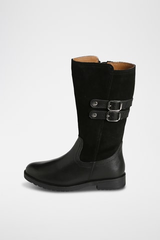 Bottes en cuir - Noir