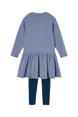 Robe sweat - Bleu