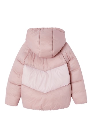 Doudoune à capuche - Rose