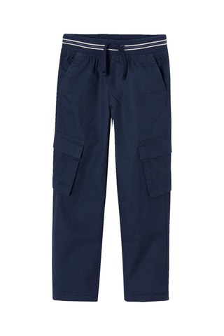Pantalon cargo - Bleu marine