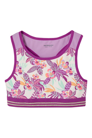 Débardeur et brassière de sport - Ecru