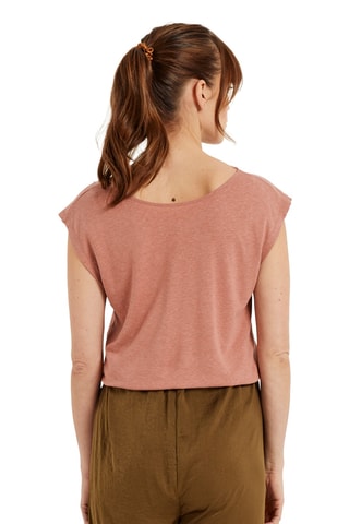 T-shirt en lin - Rose