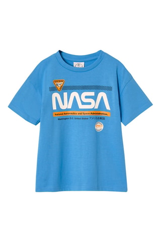 T-shirt Nasa - Bleu
