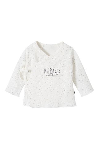 Gilet en coton biologique - Blanc