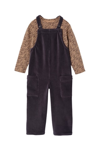 Salopette en jean - Anthracite