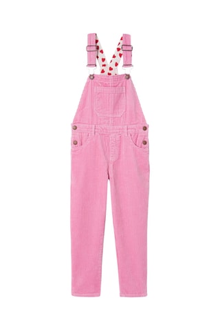 Salopette en velours - Rose