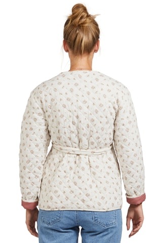 Veste réversible - Rose et blanc