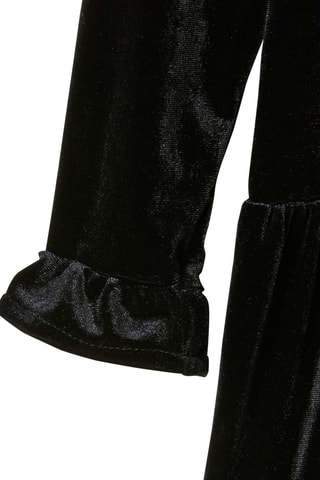 Robe en velours - Noir