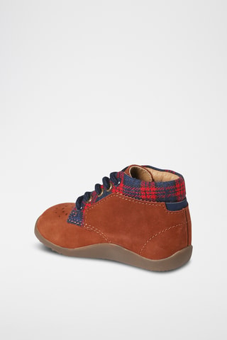 Bottines en cuir - Marron