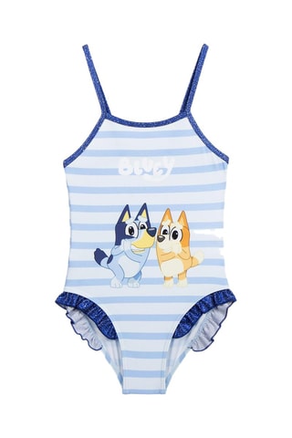Maillot 1 pièce Bandit et Chili Bluey - Bleu
