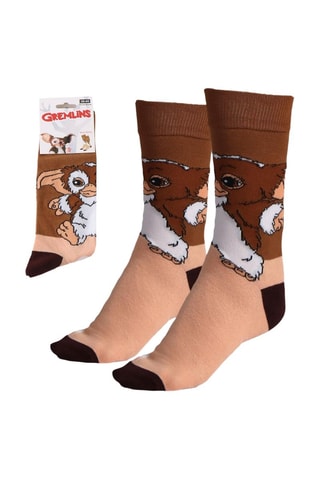 Chaussettes Gremlins - Marron