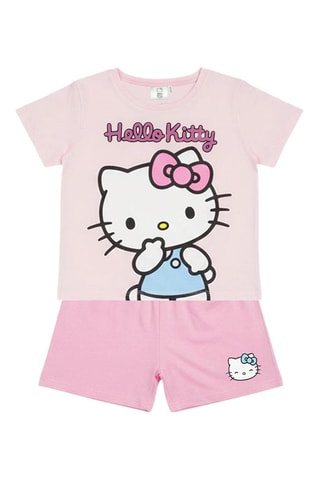 T-shirt et short Hello Kitty Sanrio - Rose