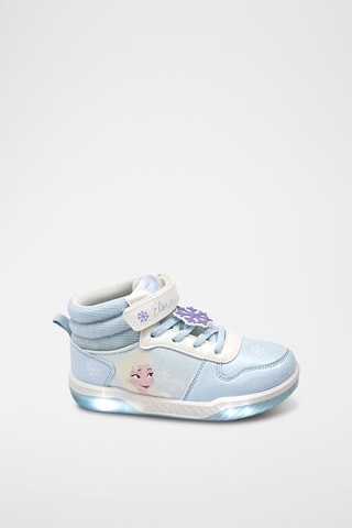 Baskets montantes Elsa La Reine des Neiges Disney - Bleu et violet