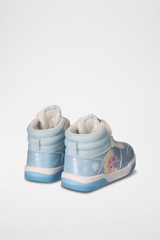 Baskets montantes Elsa La Reine des Neiges Disney - Bleu et violet