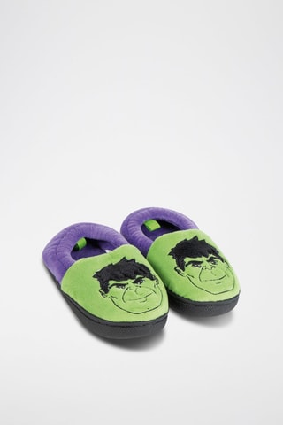 Pantoufles Hulk Avengers Marvel - Vert