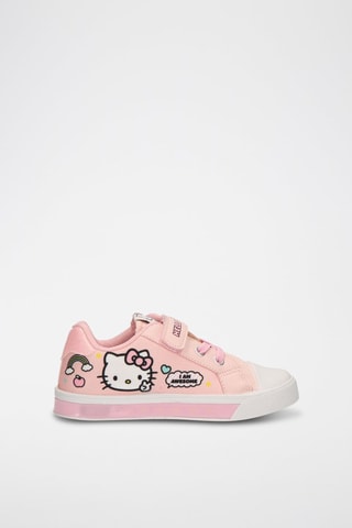 Baskets Hello Kitty Sanrio - Blanc et rose