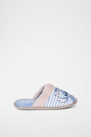 Pantoufles fourrées Stitch Lilo et Stitch Disney - Bleu