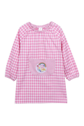 Tablier Peppa Pig - 1 an - Jaune, rose et violet