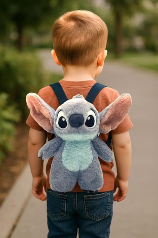 Sac à dos Stitch Lilo et Stitch Disney - Violet, rose et bleu