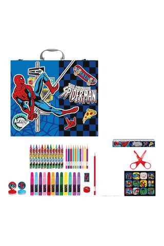 Malette de coloriage Spider-Man Avengers Marvel - 42 pièces - Dès 6 ans