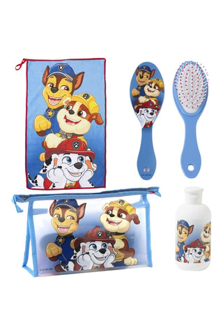 Trousse de toilette de voyage garnie Pat' Patrouille - Bleu