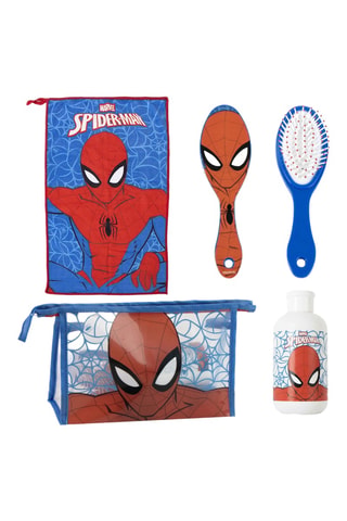 Trousse de toilette de voyage garnie Spider-Man Avengers Marvel - Bleu