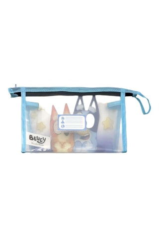Trousse de toilette garnie Bluey et Bingo Bluey - 2 pièces - Bleu et orange