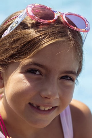 Lunettes de soleil enfant Stitch Lilo et Stitch Disney - Bleu et rose