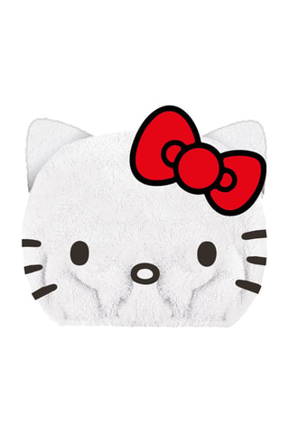 Serviette pour cheveux Hello Kitty Sanrio - Blanc et rose