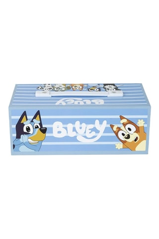 Mallette de coloriage Bluey et Bingo Bluey - 42 pièces - Bleu