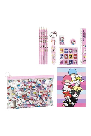 Coffret papeterie Hello Kitty Sanrio - 15 pièces