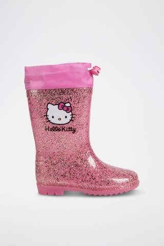 Bottes de pluie Hello Kitty Sanrio - Rose