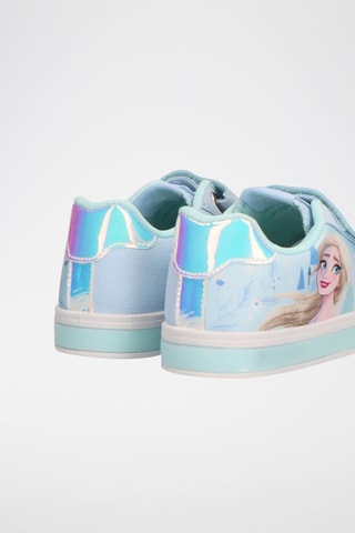 Baskets Elsa La Reine Des Neiges Disney - Blanc et bleu