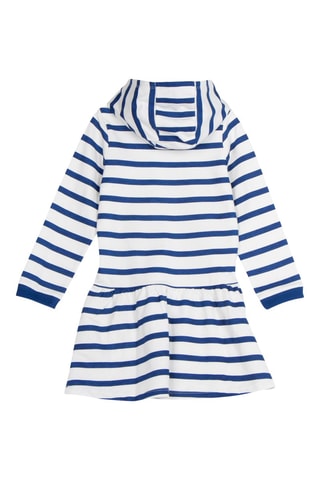 Robe sweat à capuche Hello Kitty Sanrio - Blanc, rouge et rose