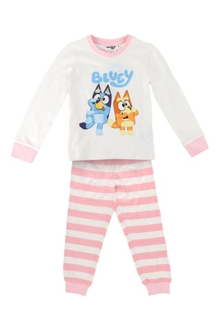 Pyjama Bluey et Bingo Bluey - Beige et rose