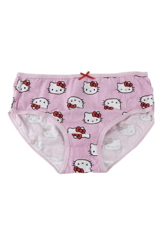 5 culottes Hello Kitty Sanrio - Blanc et rose