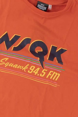 T-shirt WSQK The Squawk 94.5 FM - Rouge