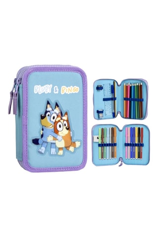 Trousse garnie Bluey et Bingo - 30 pièces - Bleu