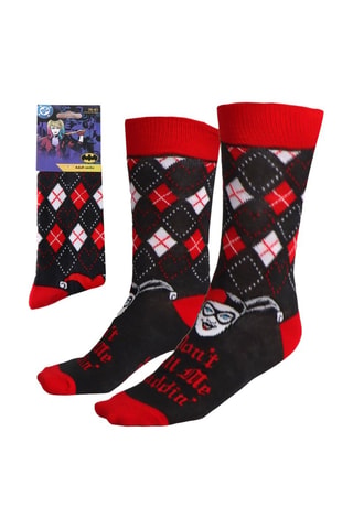 Chaussettes Harley Quinn DC Comics - Noir