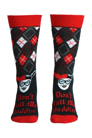 Chaussettes Harley Quinn DC Comics - Noir