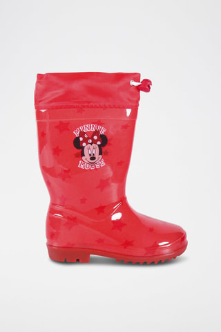 Bottes de pluie Minnie Disney Rouge - Rouge