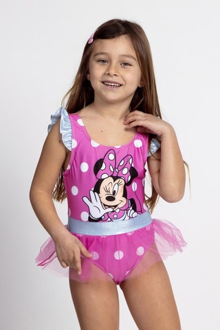 Maillot 1 pièce Minnie Disney - Rose