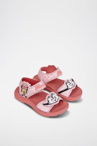 Sandales Minnie Disney - Noir, jaune et rose