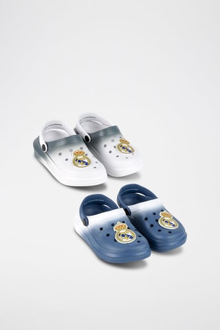 Sabots dip and dye Real Madrid FC - Bleu
